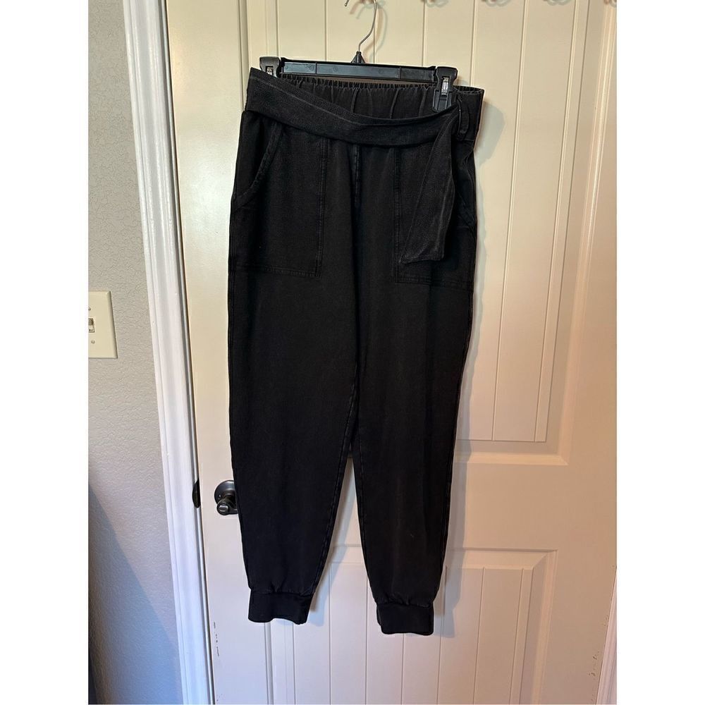 Saturday Sunday Anthropologie Sydney Grey Belted Joggers Pants Size S OB1149457